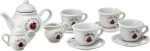 Schylling Ladybug Porcelain Tea Set . White