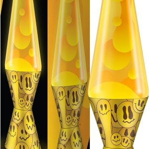 The Original Lava? Lamp - 14.5 Grinning Globs - Classic Liquid Motion Lamp - Yellow Lava and Orange Liquid - Item #2094 (Amazon Exclusive)