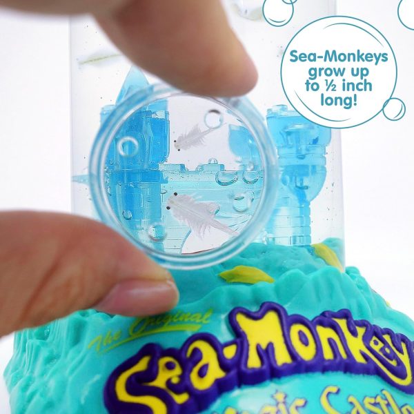 Sea-Monkeys? Magic Castle - World's Only Instant Pets? - Ages 6+ (Pack of 1)