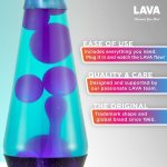 The Original Lava? Lamp - 14.5 Aurora Borealis ?C Classic Liquid Motion Lamp - Purple Wax and Blue Liquid - Item #2047 (Amazon Exclusive)